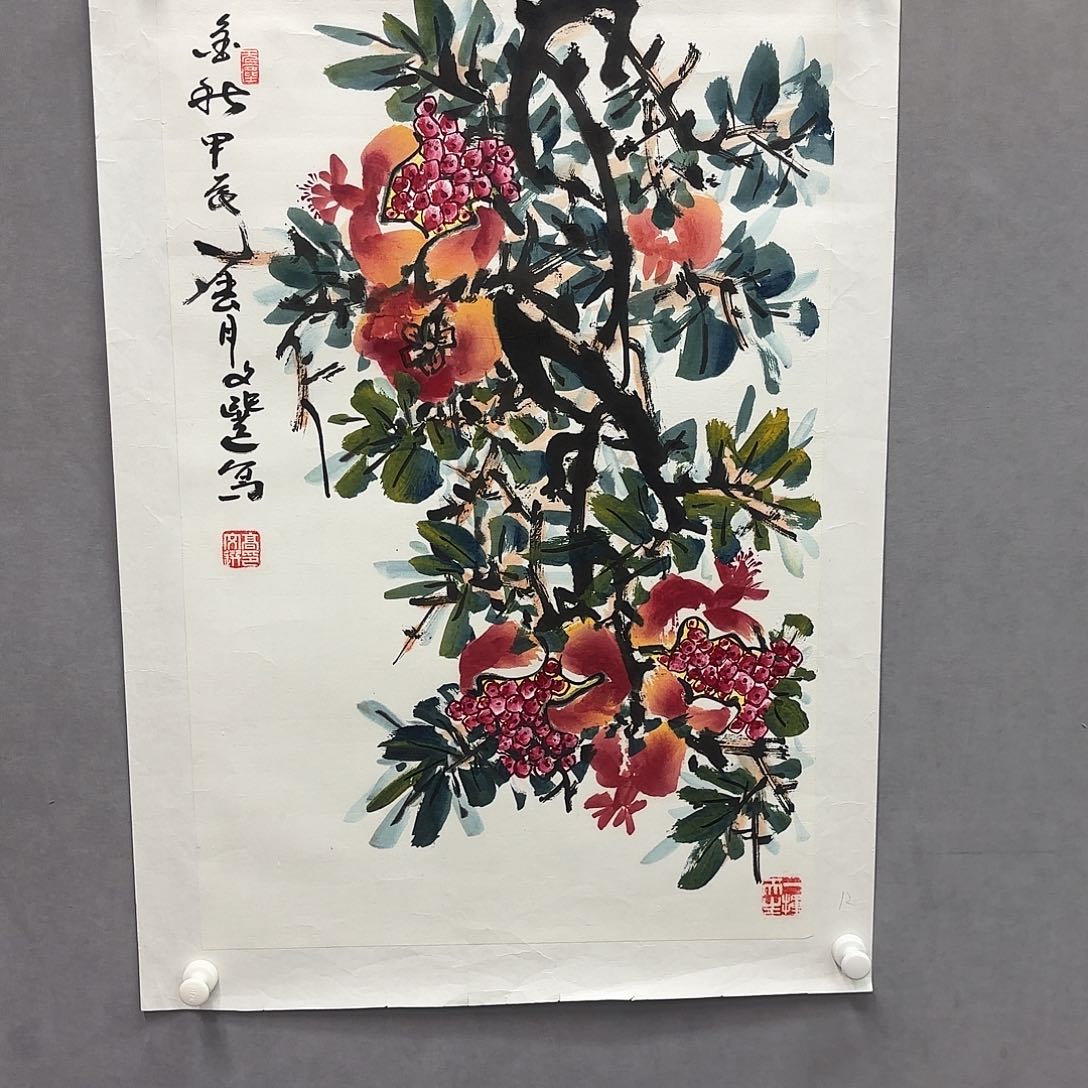 国画亲笔手绘原创