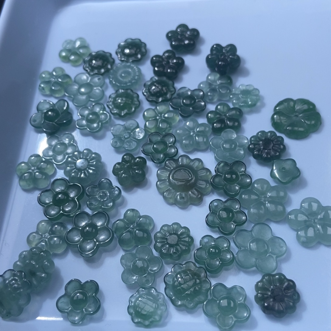 定制翡翠未镶嵌100元4个