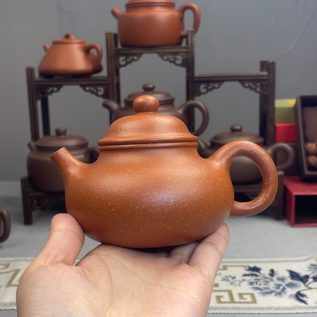红***客紫砂茶杯红降坡宝山容天