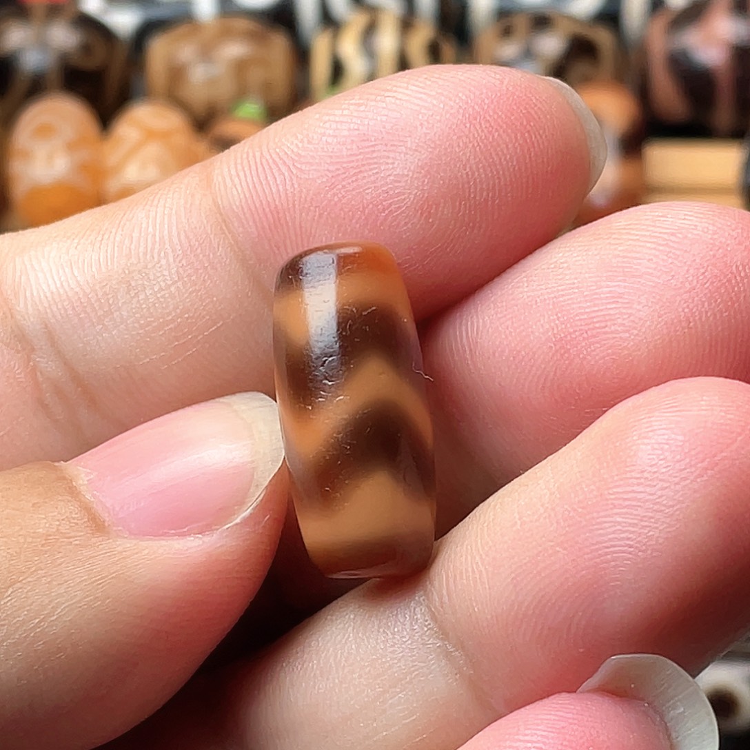 玛瑙/玉髓未镶嵌颈饰小卢水纹