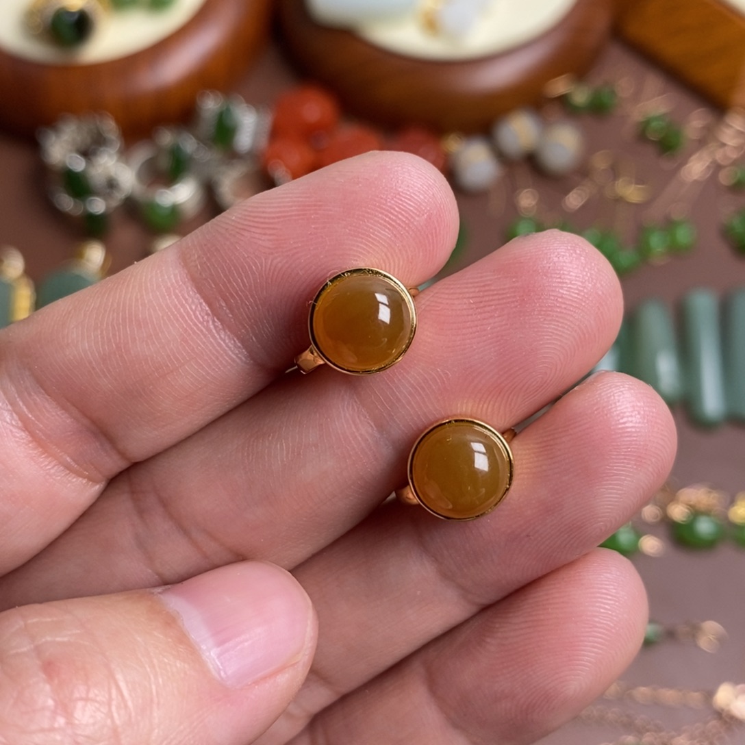 和田玉颈饰银S925镶嵌