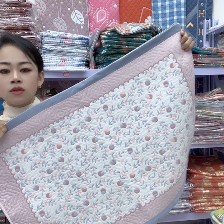 棉会紫色小樱桃纯棉