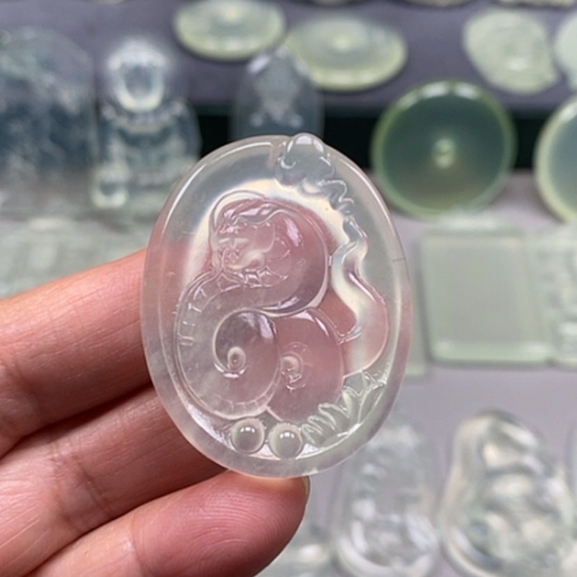 【闪购商品】岫玉吊坠(不含链)未镶嵌