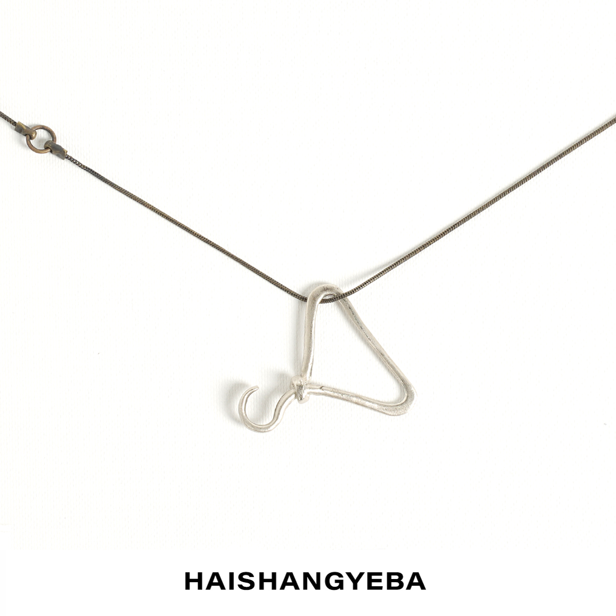 吊坠925银 【海上叶爸】新款2024百搭气质轻奢简约个性项链配饰