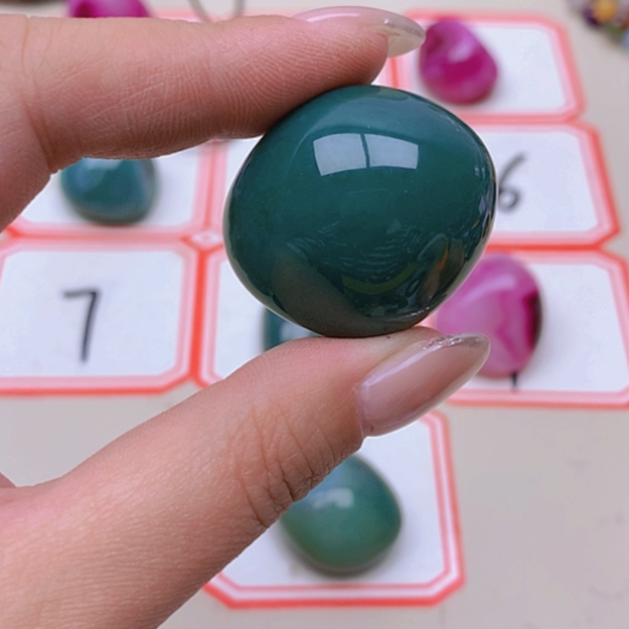 【闪购商品】未镶嵌玛瑙/玉髓珠宝半成品胖*雪