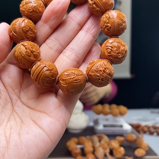 橄榄核手串/手链闲**梦橄榄核