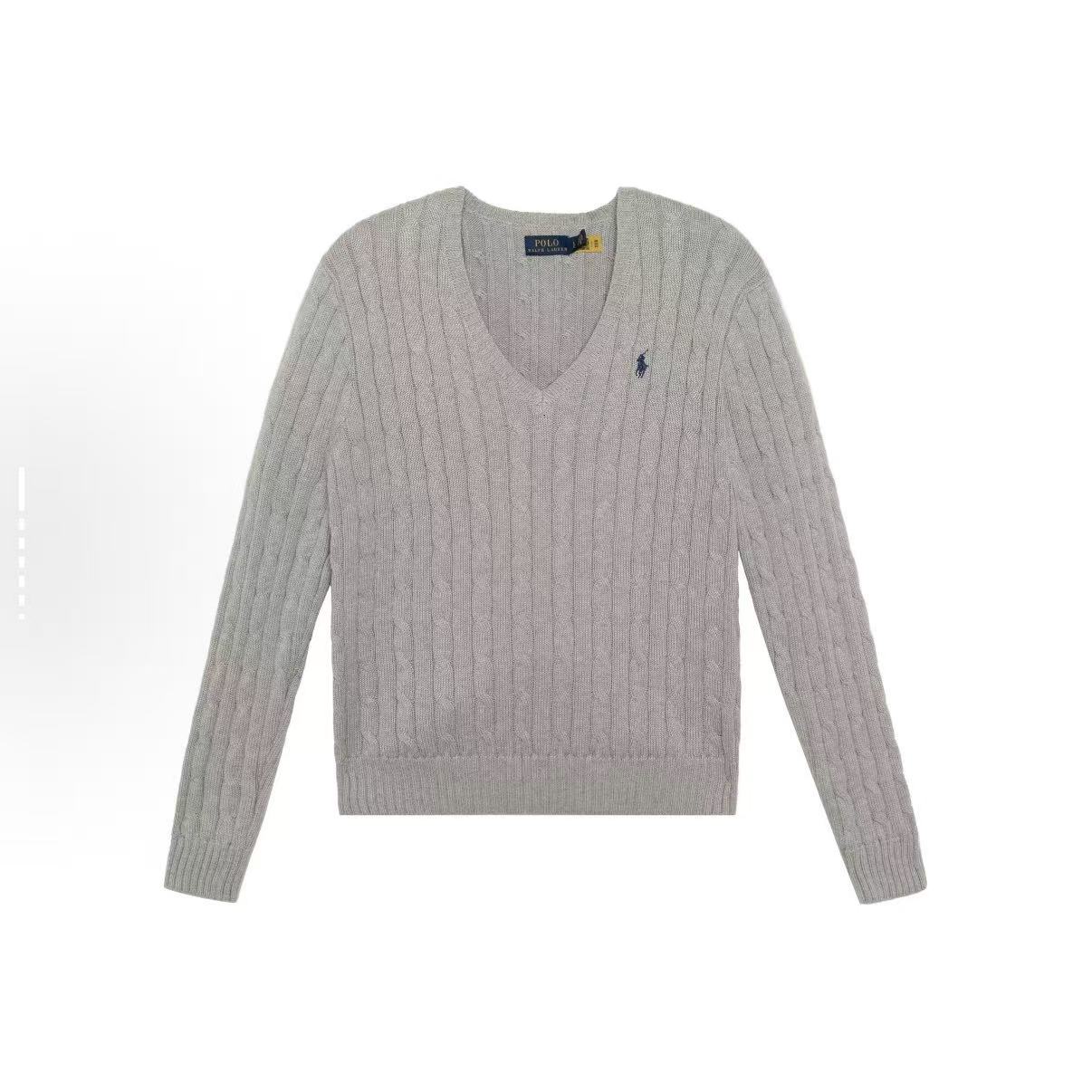Ralph Lauren拉夫劳伦 V领套头毛衣