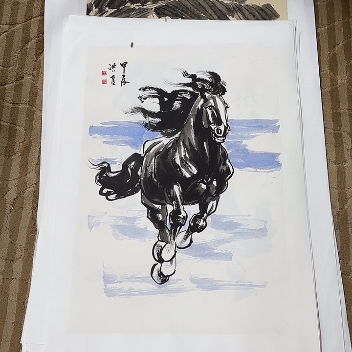 国画花鸟的翅膀和翅膀是70.45