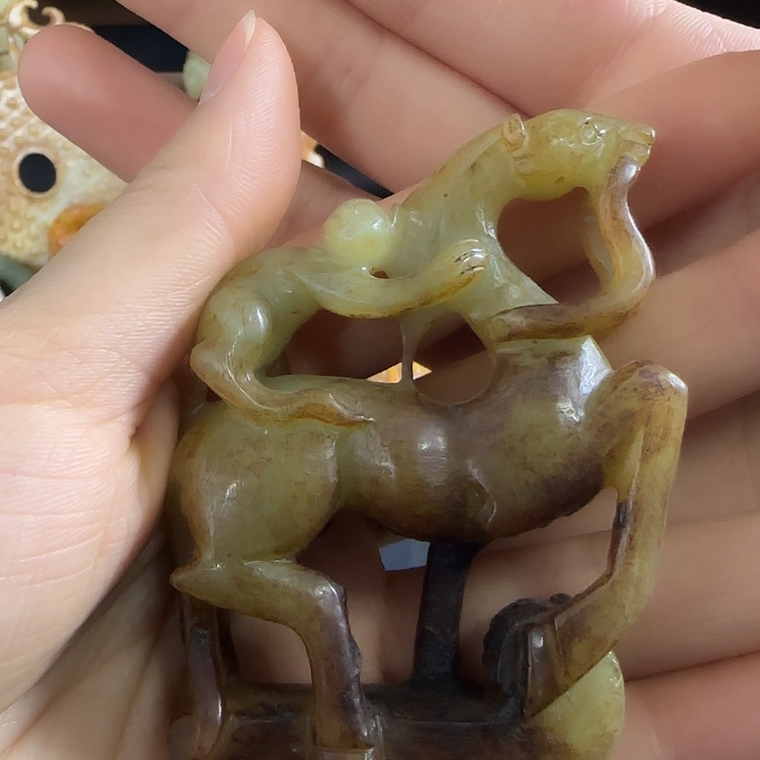 和田玉挂件未镶嵌