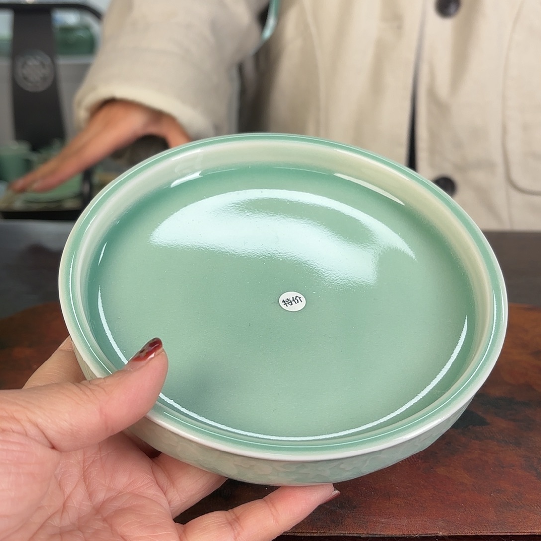 龙泉云间青瓷小米茶器