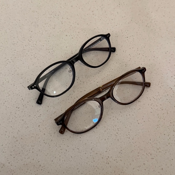 【韩国东大门 眼睛框】 椭圆框 复古韩版Y003