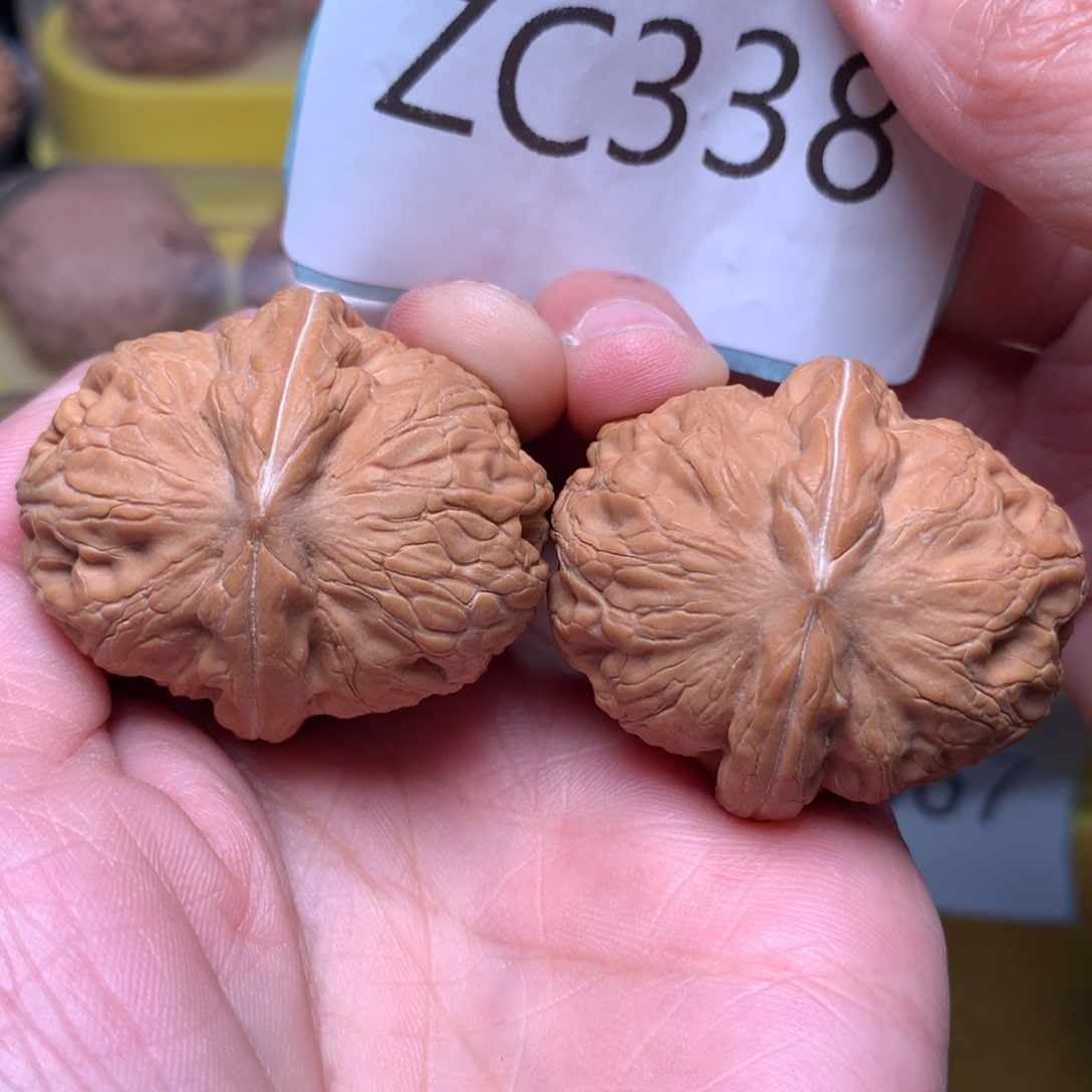 文玩核桃把件肉球元宝39