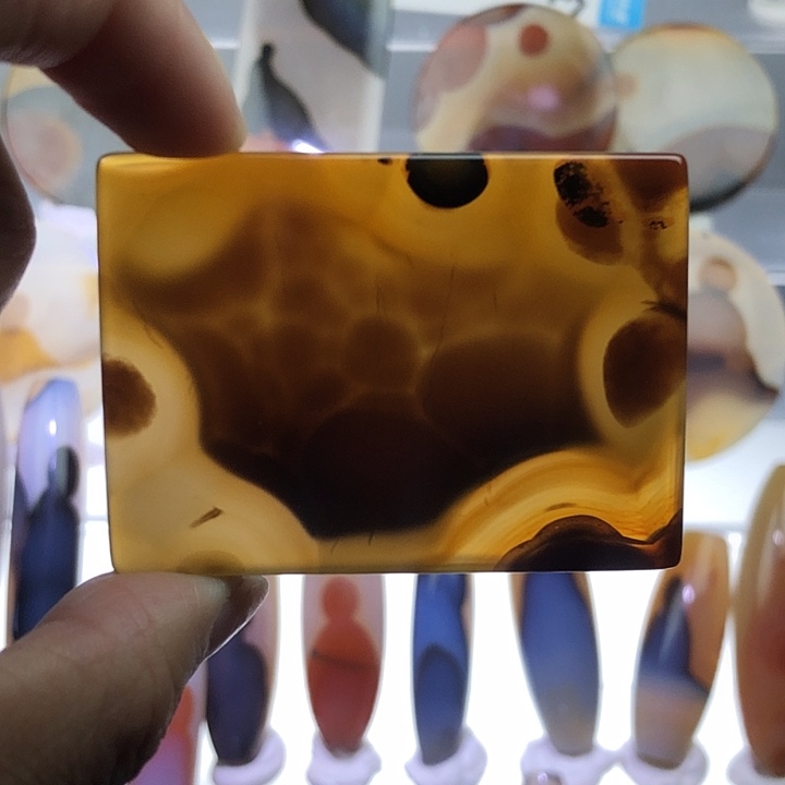 查罗石未镶嵌珠宝半成品171