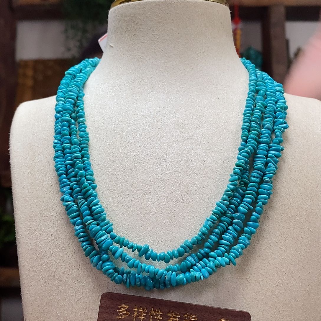 银S925镶嵌绿松石珠宝奇石