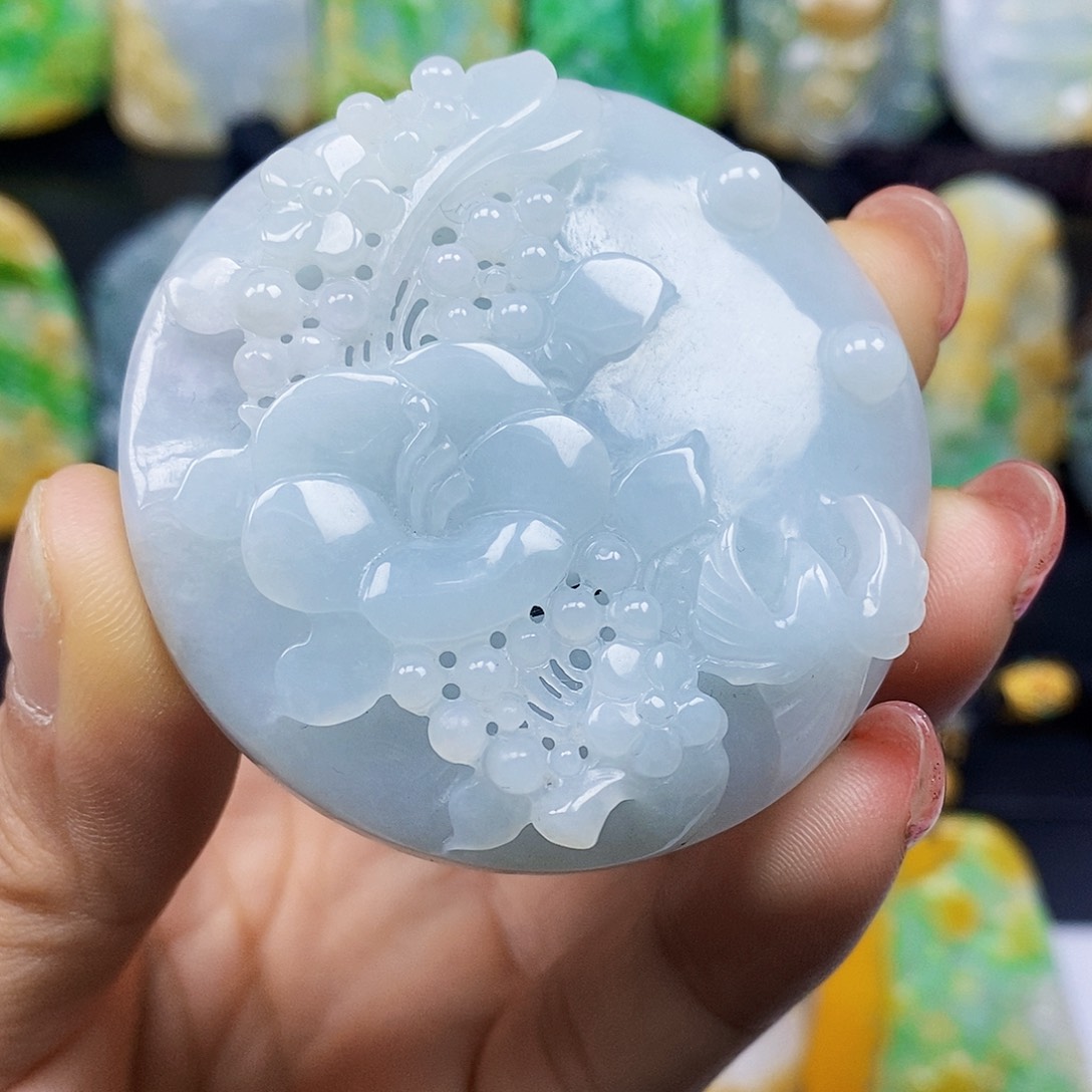 未镶嵌定制翡翠翡翠A货一物一证