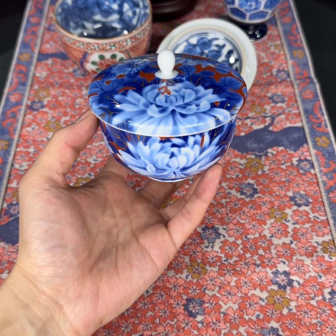 瓷片恭喜发财 万事如意