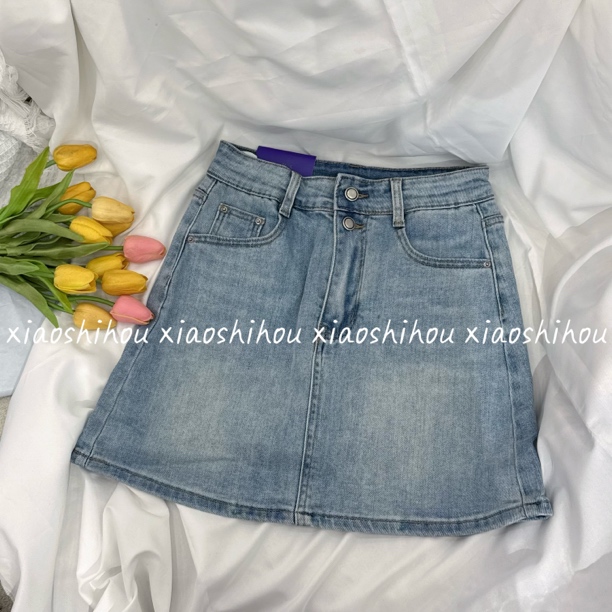 小时候女装店（no退no换）牛仔半裙6638