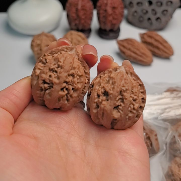 文玩核桃把件楸子 2