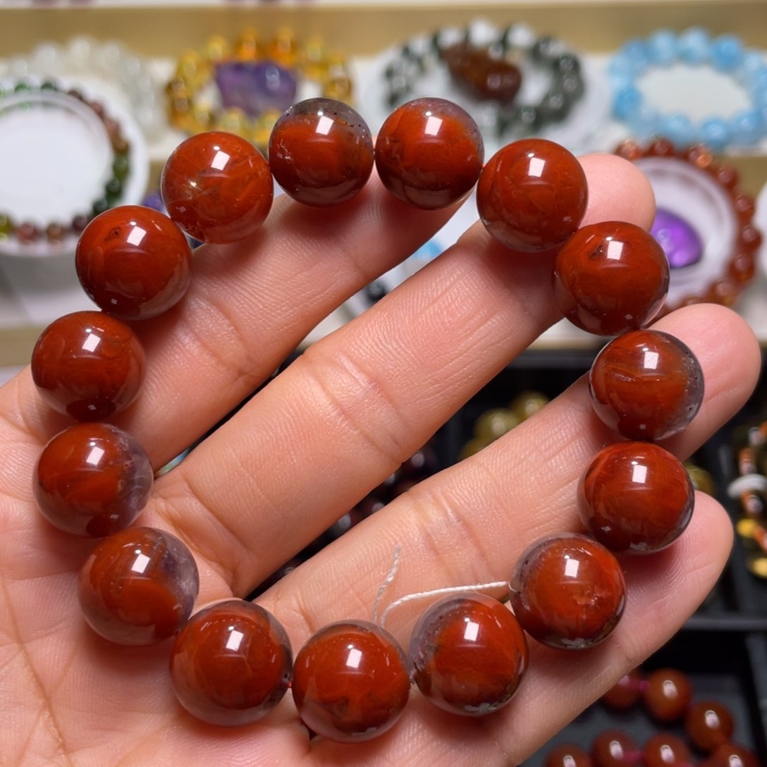 水晶手链未镶嵌极光