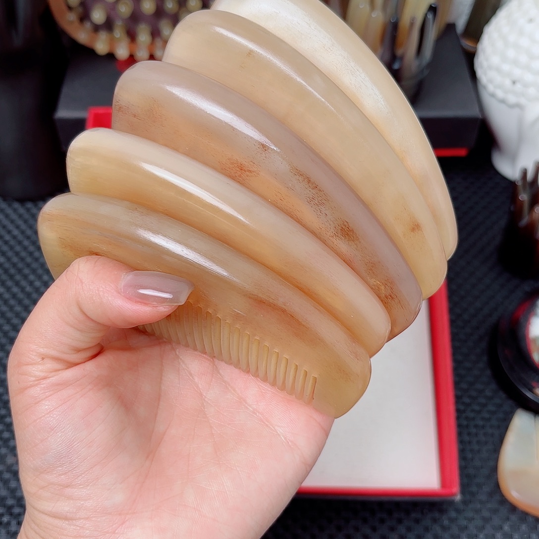 纯天然纯牛角手工制作