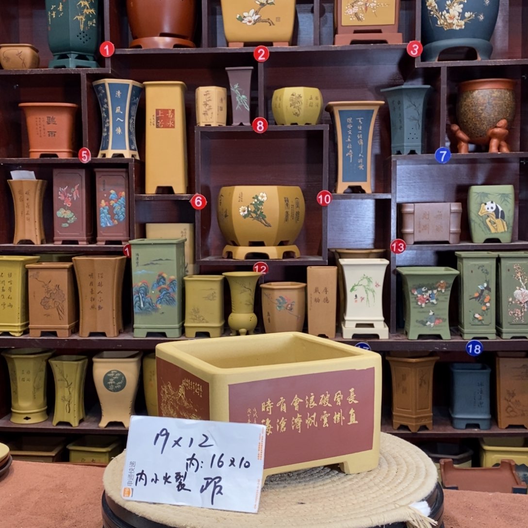 紫砂花盆紫砂艺术