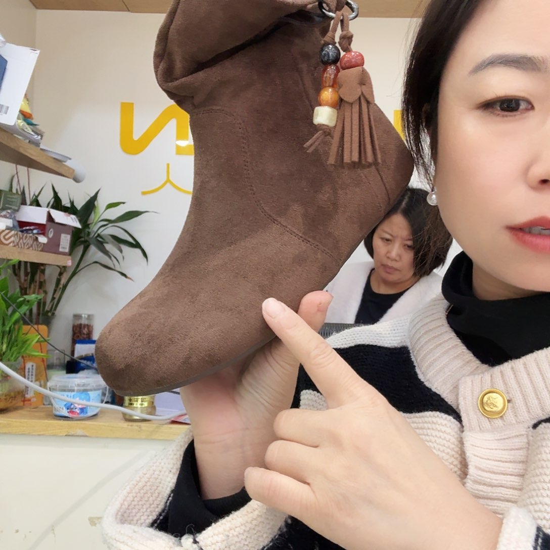 41一双瘦瘦鞋女靴