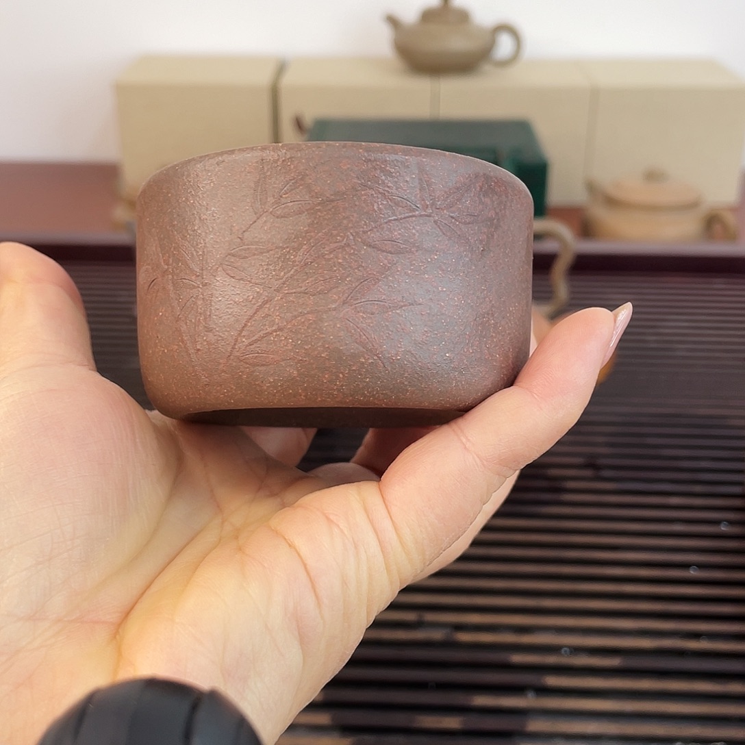 紫砂茶壶六拼半手工制作工艺