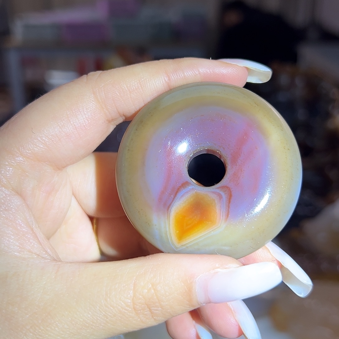 玛瑙/玉髓未镶嵌吊坠(不含链)