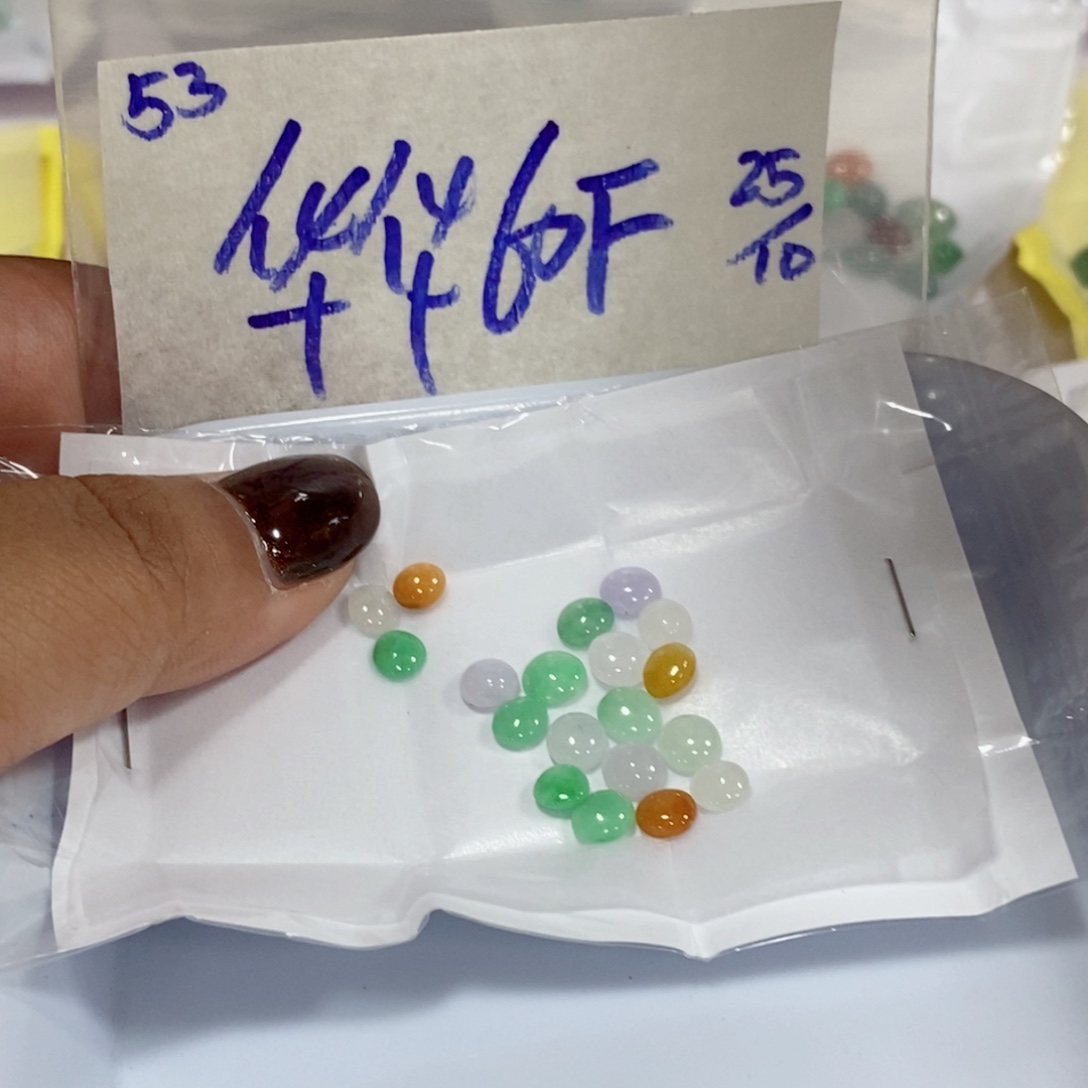 华***华定制翡翠未镶嵌不