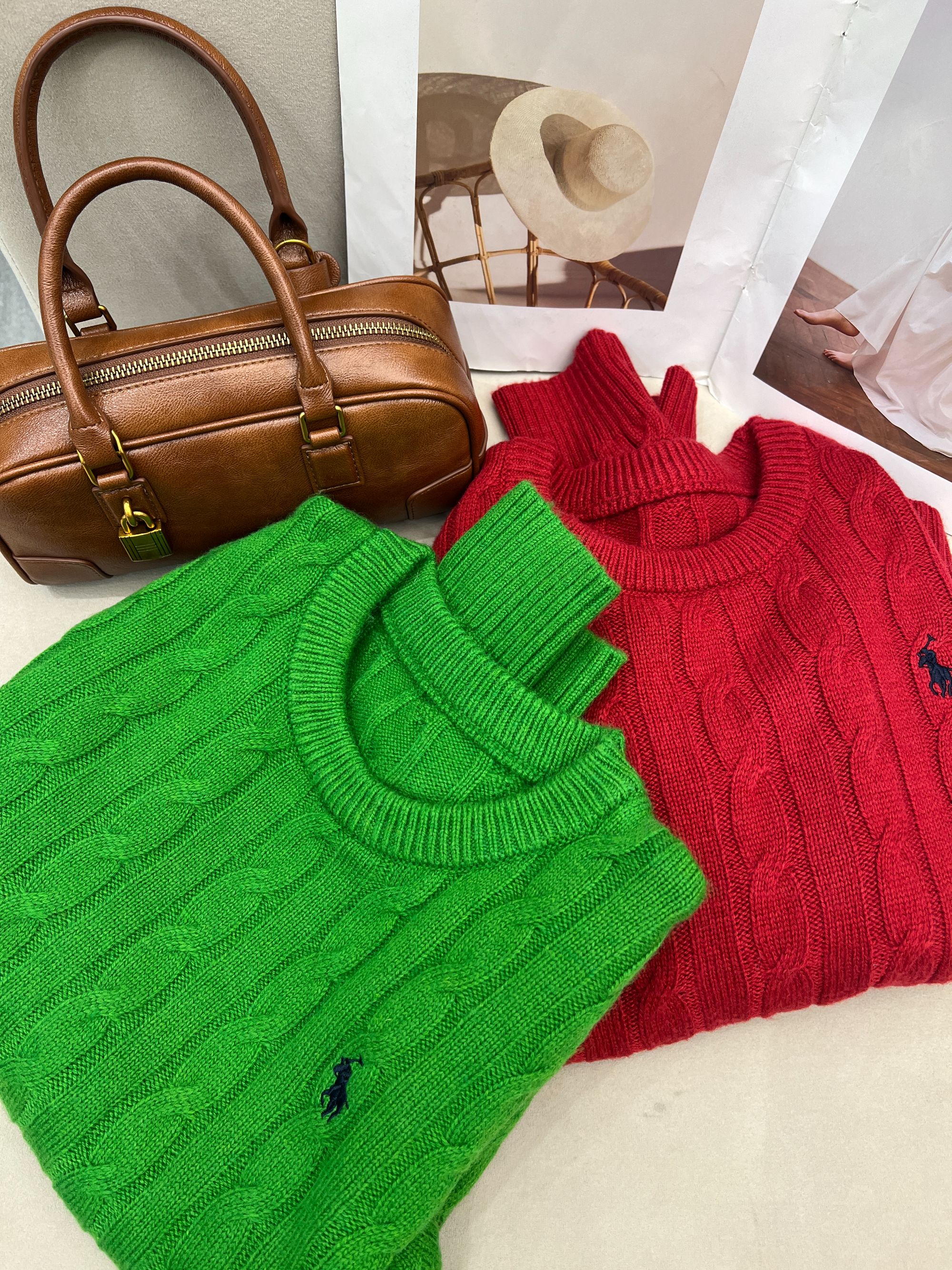 韩系羊毛衫圣诞系列经典羊毛衫百搭