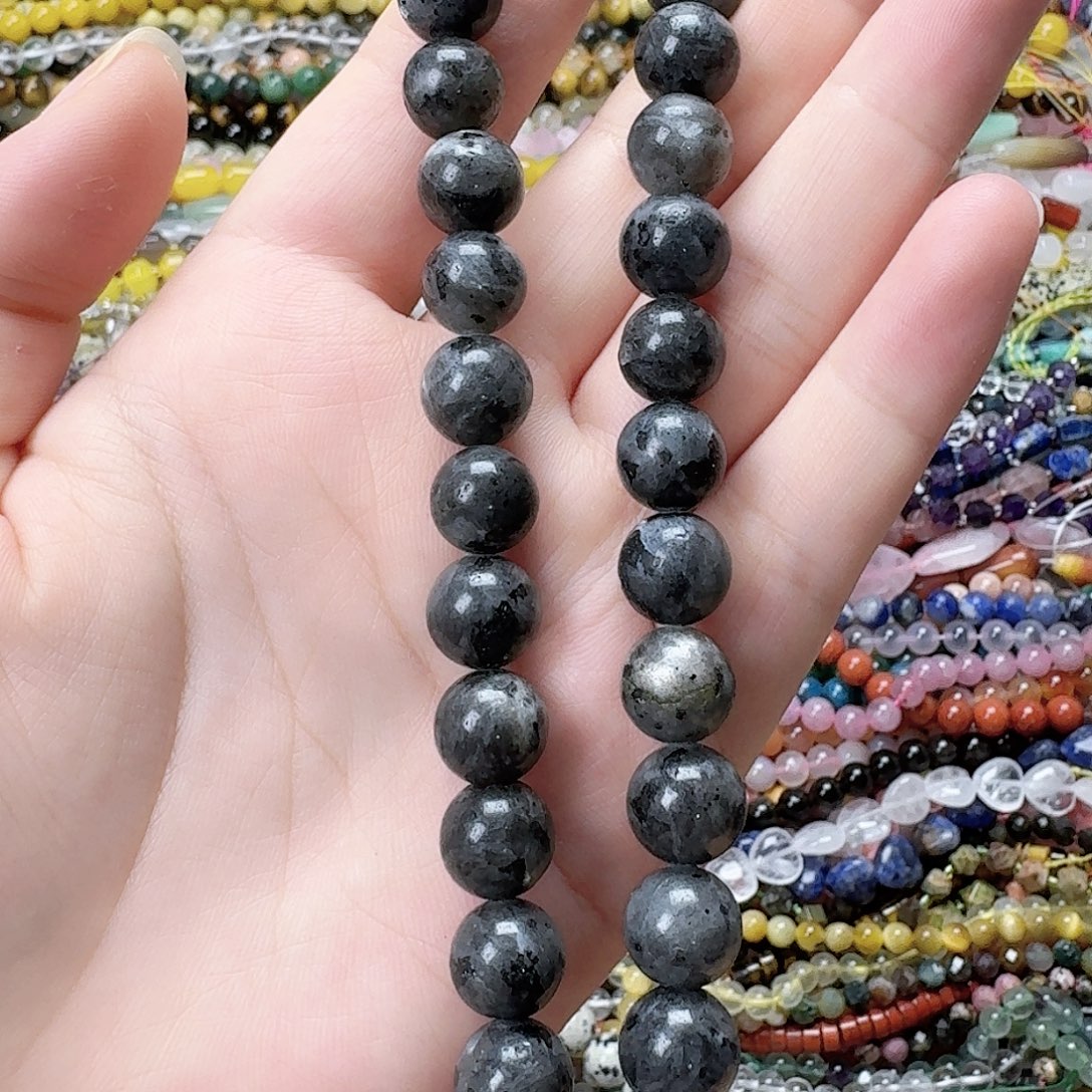 玛瑙/玉髓未镶嵌珠宝半成品卡10闪光石一条