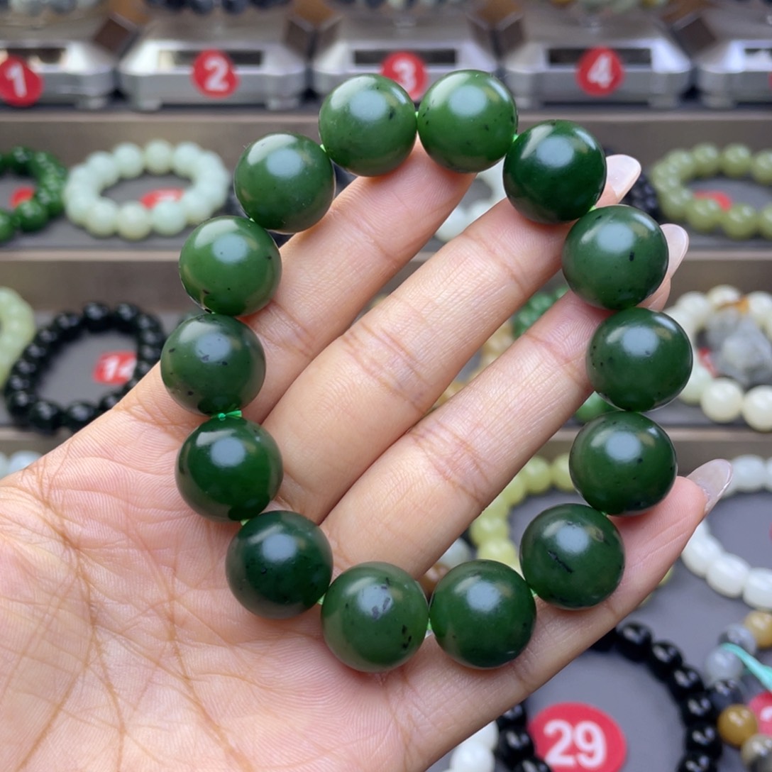 手串未镶嵌和田玉燃***毛