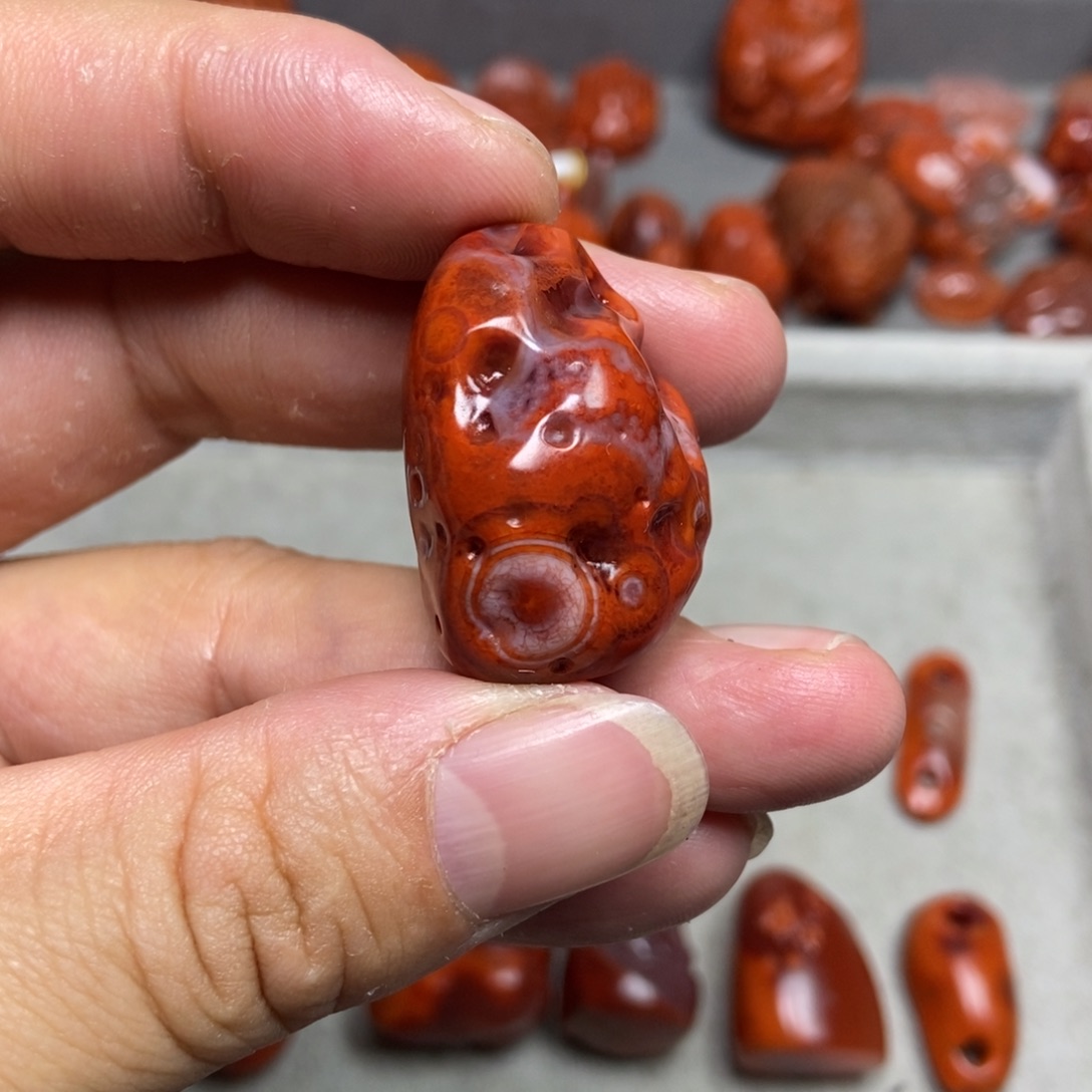 南红玛瑙吊坠(不含链)未镶嵌