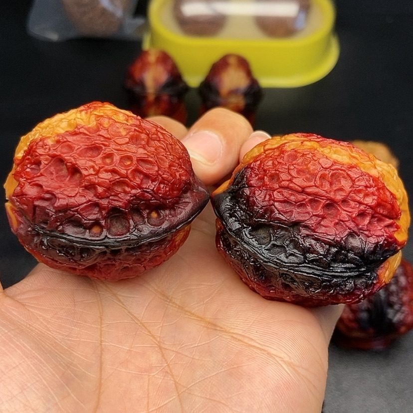 【闪购商品】把件文玩核桃42尺蟾祖61.2克