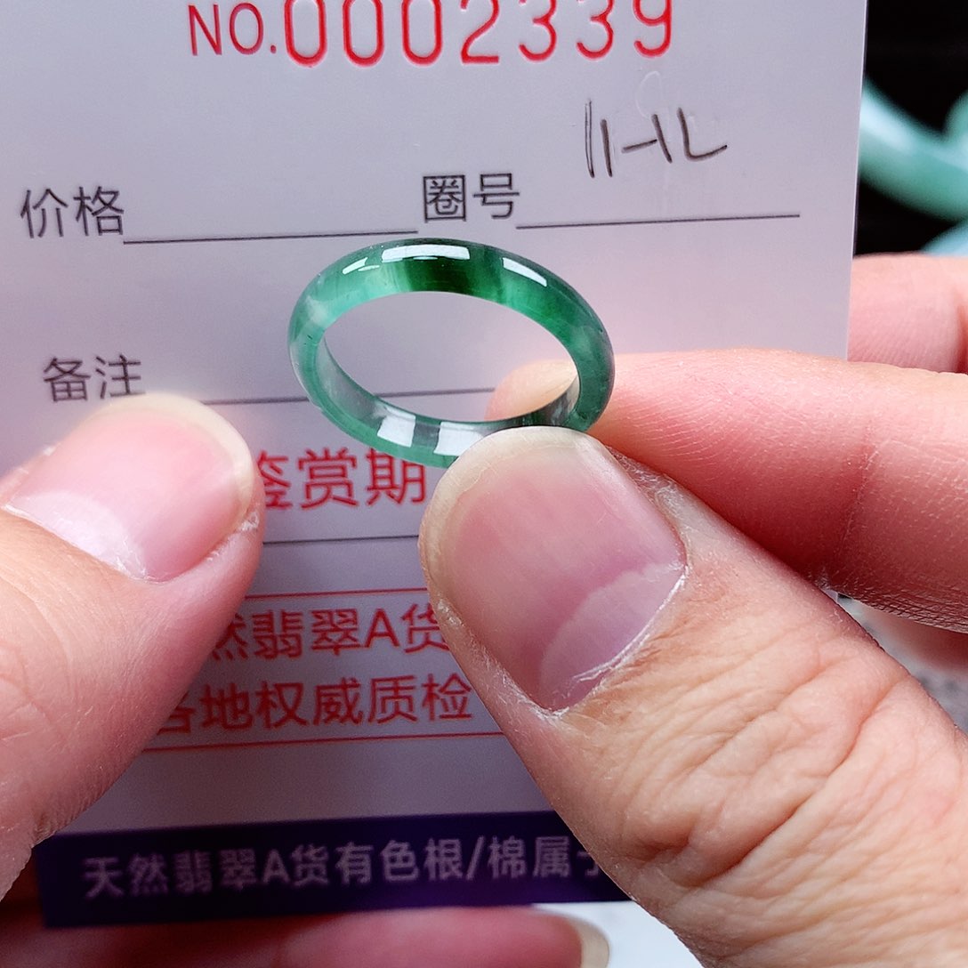 【闪购商品】翡翠戒指未镶嵌天然