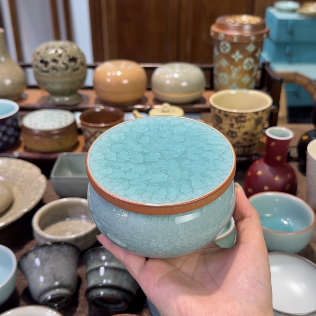 老*人龙泉青瓷小满青瓷