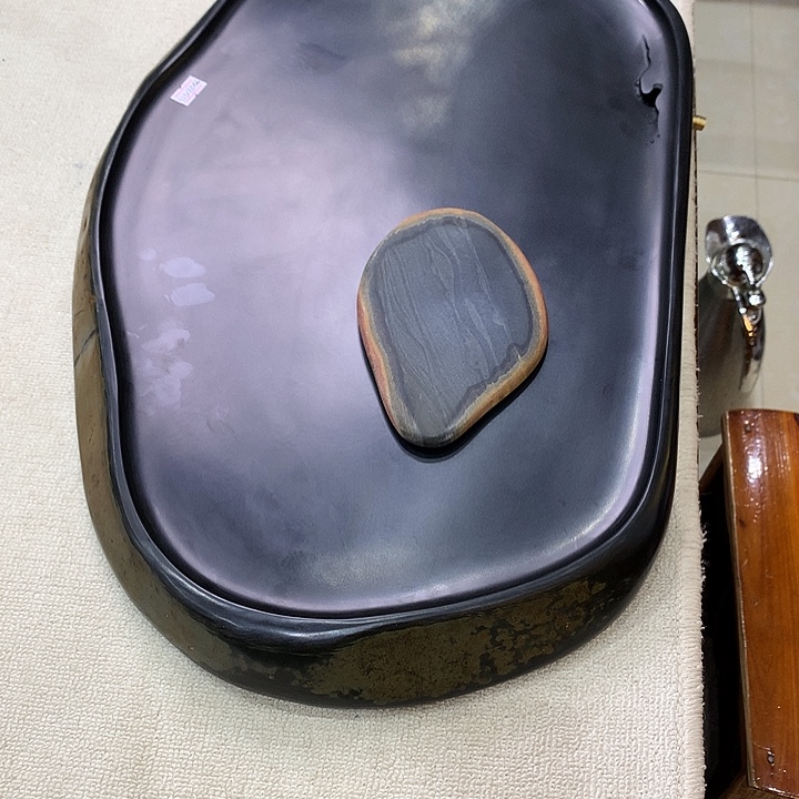 框***匠彦宸居歙砚茶盘入门款52.5*33.5*4.5