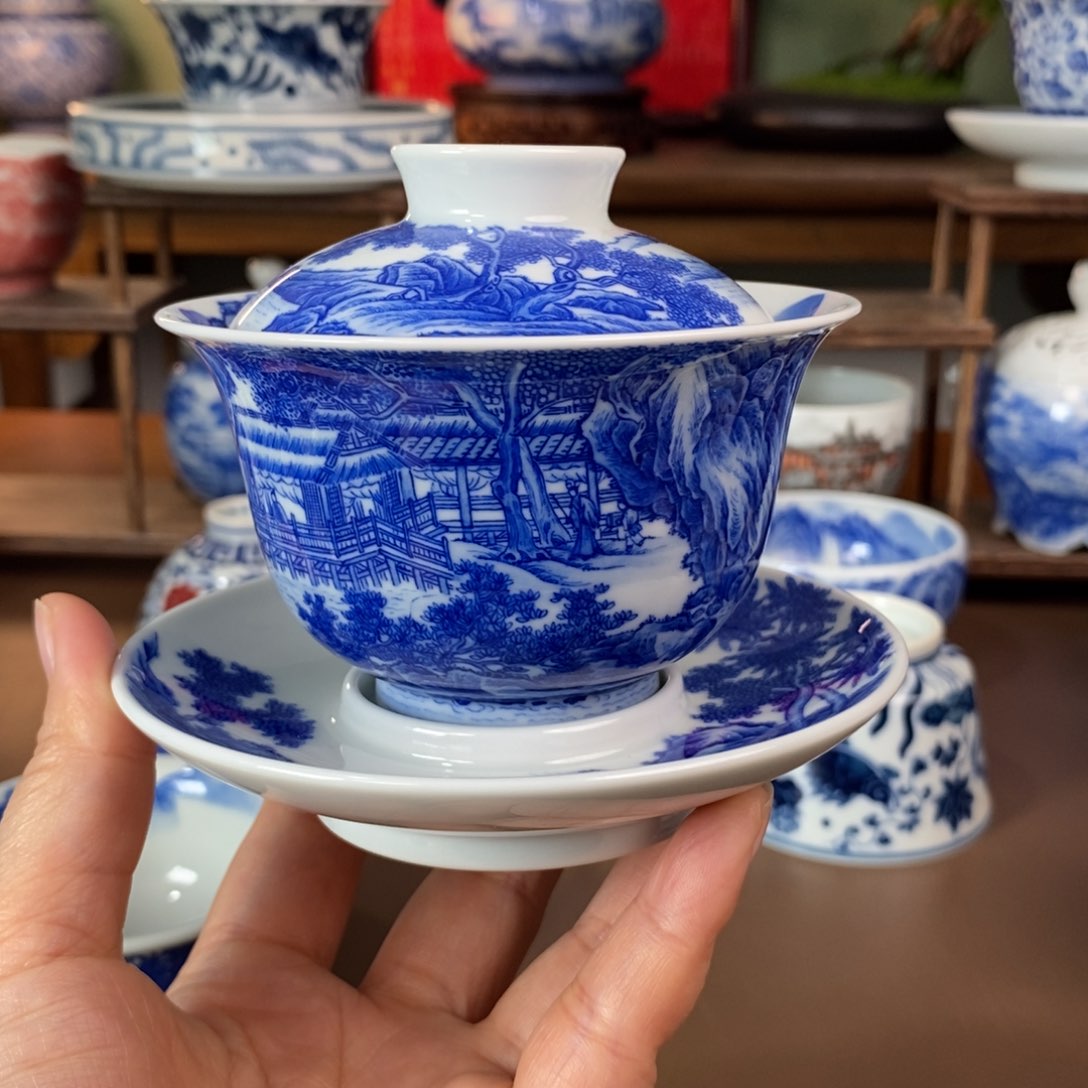 景德镇陶瓷手工手绘