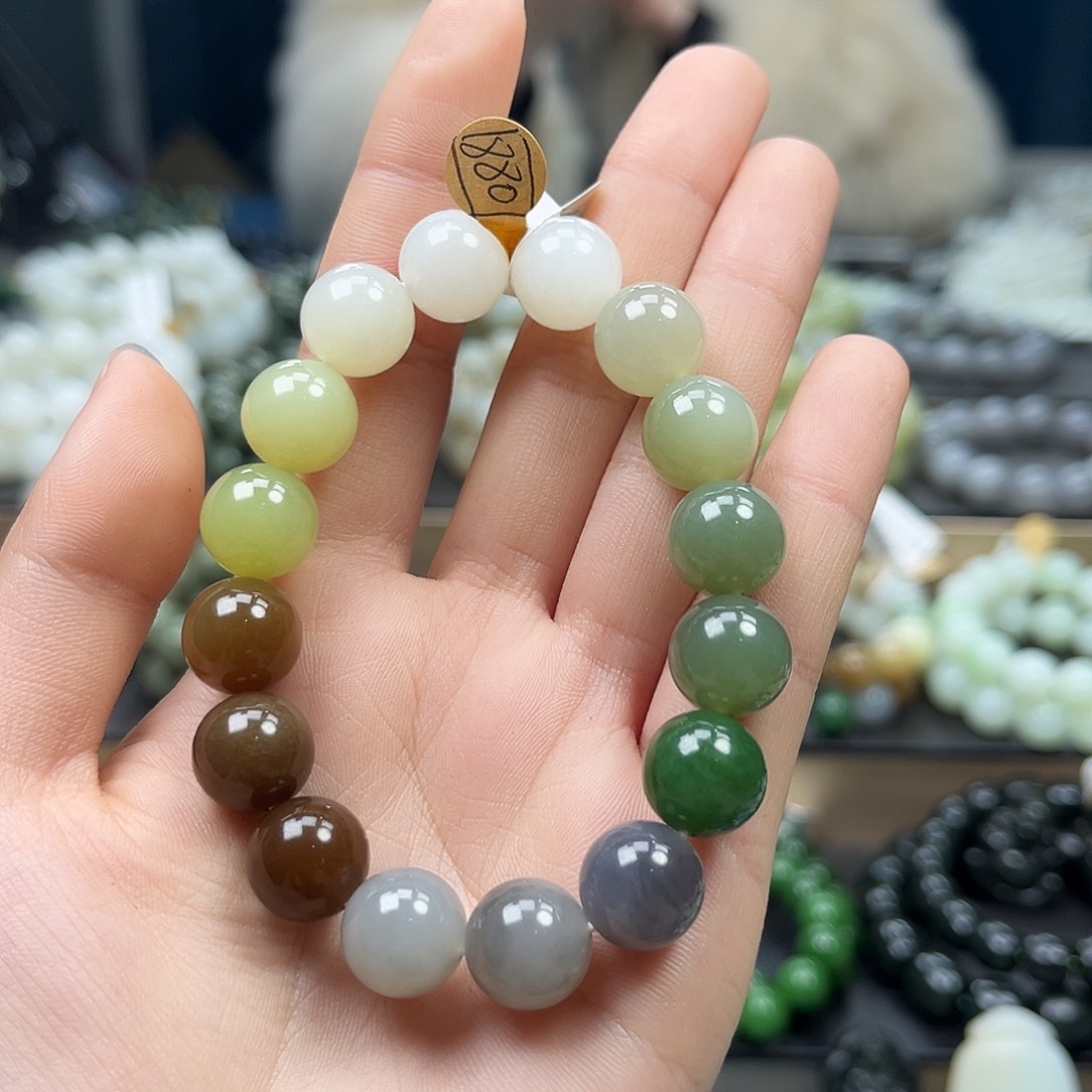 和田玉手链未镶嵌