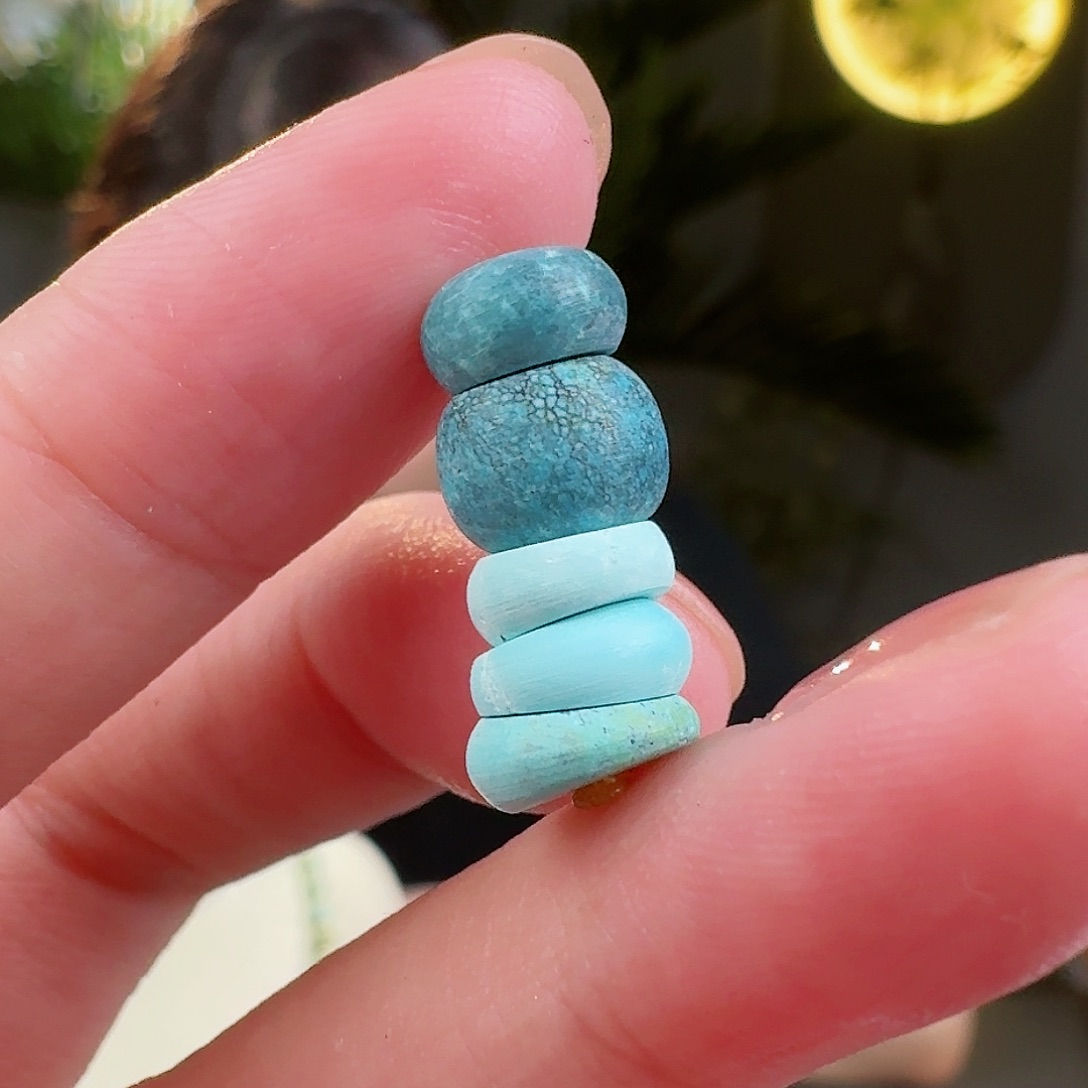 绿松石珠宝奇石未镶嵌