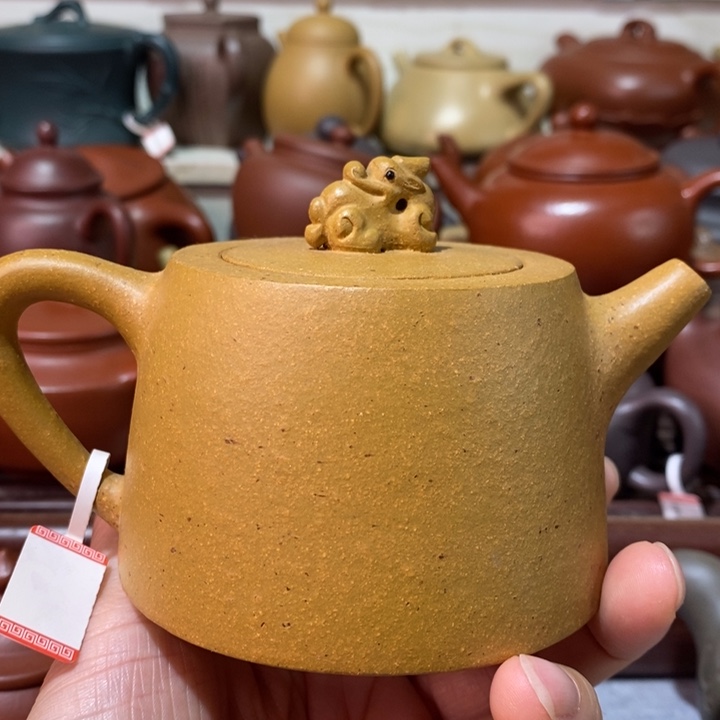 茶壶紫砂微瑕处理一把
