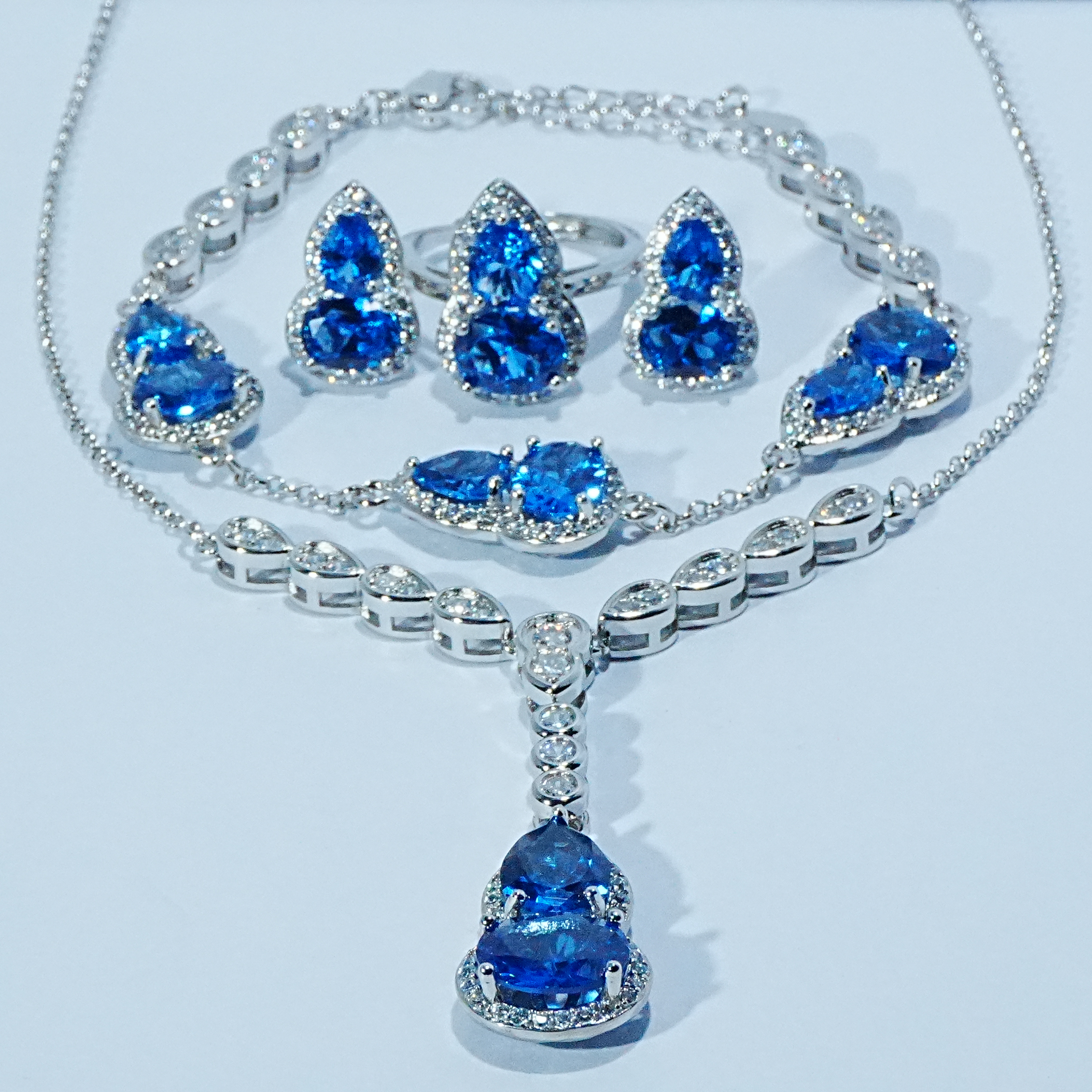 矿区高定-典藏轻奢-蓝宝石-套装-907