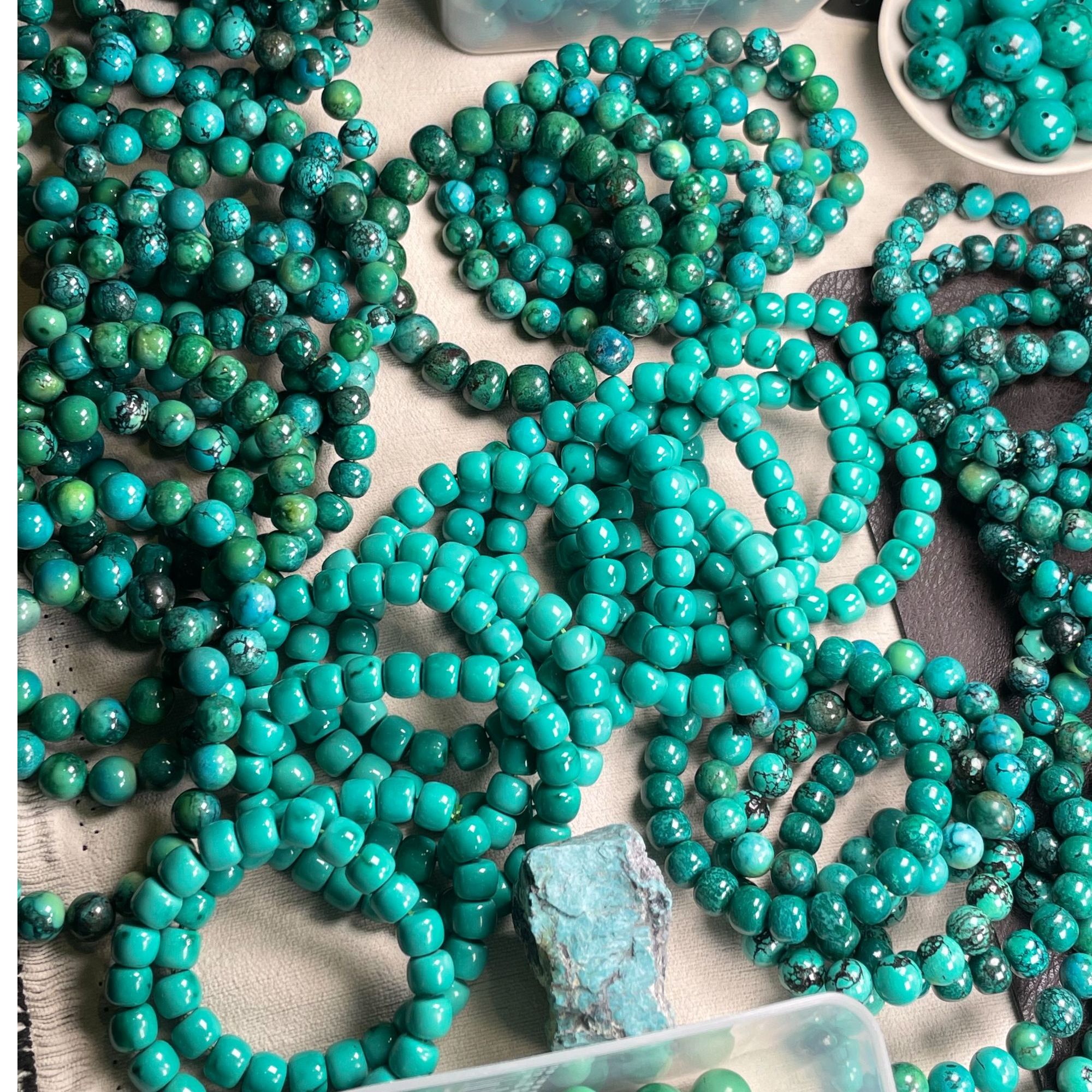 圆珠、面包圈、墩子配饰（多样性发货直播间为主）