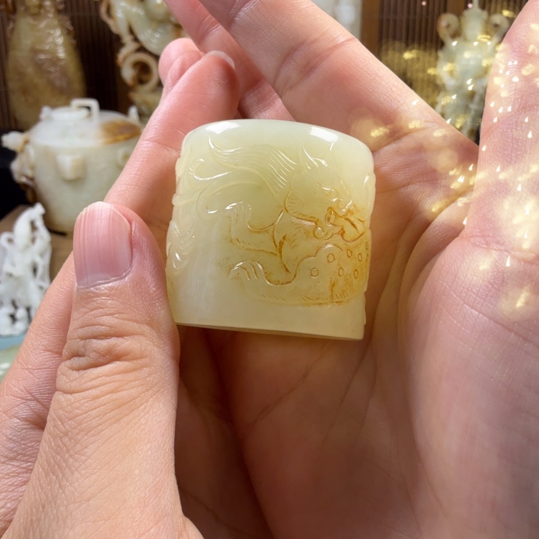 和田玉扳指各家用****9