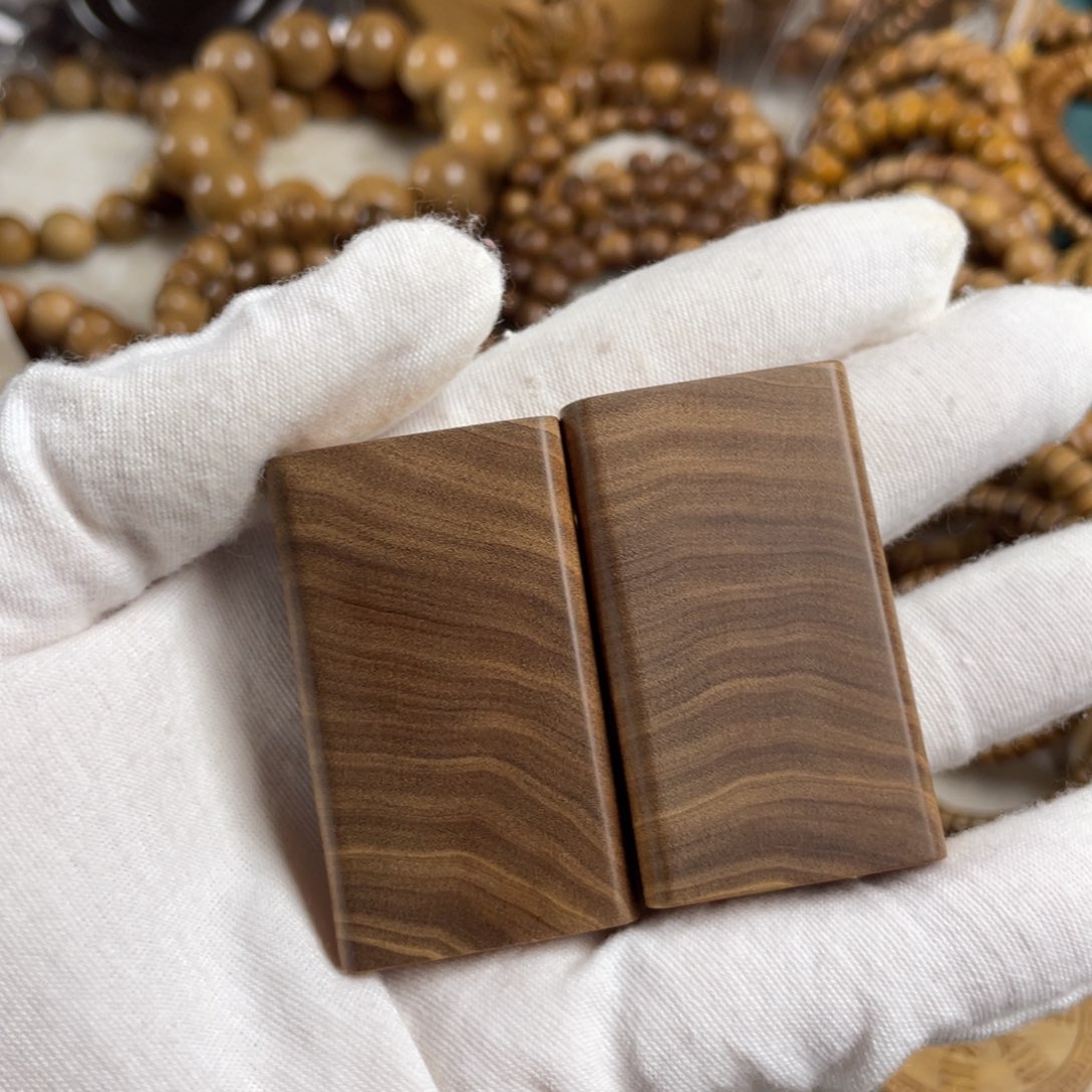 ****鸣檀香木手串/手链/老山檀香351无事牌横纹