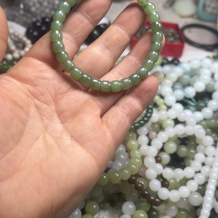 和田玉（糖玉）未镶嵌车挂