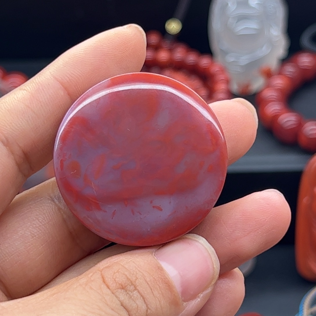 南红玛瑙未镶嵌配饰