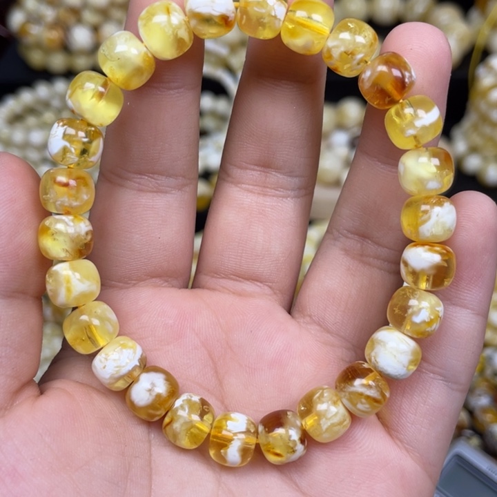 蜜蜡未镶嵌珠宝奇石9m