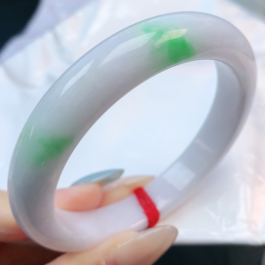 未镶嵌手镯翡翠59圈口180013