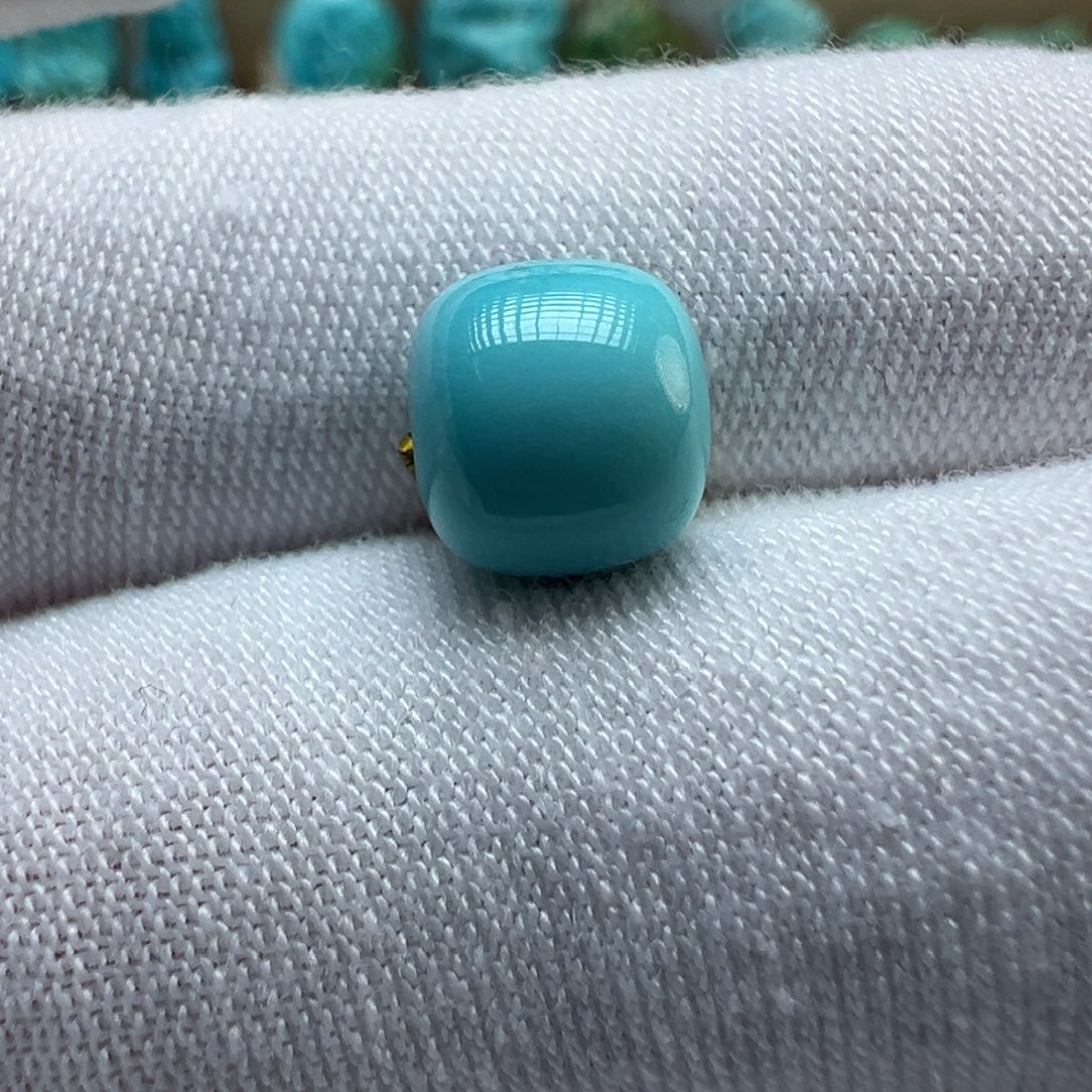 绿松石未镶嵌配饰8.2*7.5